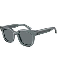 Emporio Armani - Ea4271 636480 Sunglasses Acetate Geometric Normal - Lyst