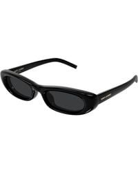 Saint Laurent - Sl 557 Shade Plump 001 Sunglasses Bio-Injected Squared - Lyst