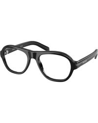 Prada - Pr C12V 16K1O1 Optical Frames Acetate Pillow Normal - Lyst