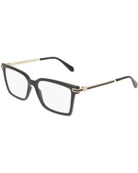 Ferragamo - Sf3039 001 Optical Frames Acetate Squared Normal - Lyst