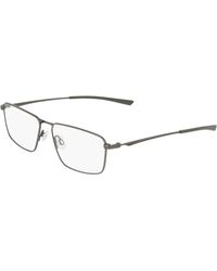 Nike - 4319 070 Optical Frames Metal Squared Normal - Lyst