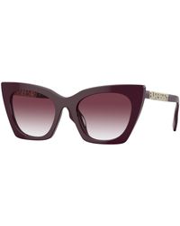 Burberry - Be4372U Marianne 39798H Sunglasses Acetate Cat Eye Normal Shaded - Lyst
