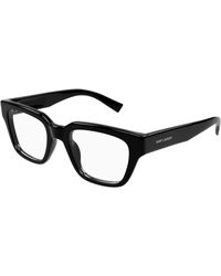 Saint Laurent - Sl 804 Linea Sl Logo Eyeglasses - Lyst