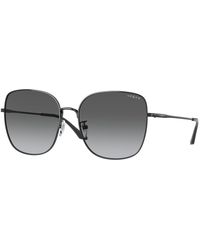 Vogue Eyewear - Vo4237Sd 352/11 Sunglasses Metal Squared Normal Shaded - Lyst