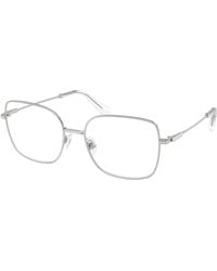 Swarovski - Sk1041 4001 Optical Frames Metal Transparent Squared Normal - Lyst