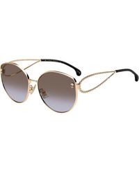 Etro - 0072/F/S 000/Qr Sunglasses Metal Cat Eye Normal Shaded - Lyst