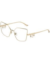 Jimmy Choo - Jc2005B 3006 Optical Frames Metal Cat Eye - Lyst