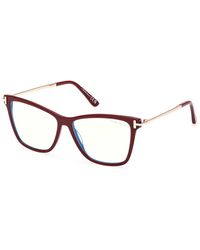 Tom Ford - Ft6097-B 069 Optical Frames Acetate Butterfly Normal - Lyst