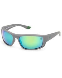 Timberland - Tb00081 20R Sunglasses Injected Squared Polarized - Lyst