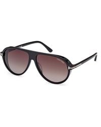 Tom Ford - Pilot-frame Sunglasses Black - Lyst