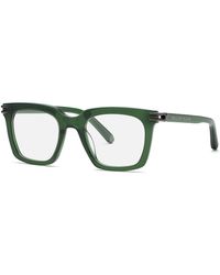 Philipp Plein - Vpp115M Plein Icon 0G61 Optical Frames Acetate Squared - Lyst