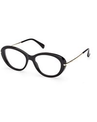 Max Mara - Mm5227 001 Optical Frames Acetate Geometric Normal - Lyst