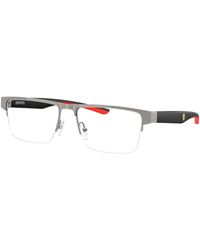 FERRARI SCUDERIA - Fz7007 105 Optical Frames Metal Squared Normal - Lyst