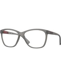 Oakley - Ox8155 Alias 815515 Optical Frames O_Matter Transparent Round Normal - Lyst