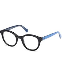 Guess - Gu50263 005 Optical Frames Acetate Round Normal - Lyst