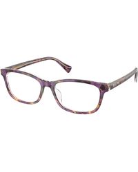 Ralph Lauren - Ra7194U 6303 Optical Frames Acetate Transparent Squared Normal - Lyst