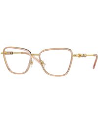 Versace - Ve1292 1507 Optical Frames Metal Butterfly Normal - Lyst