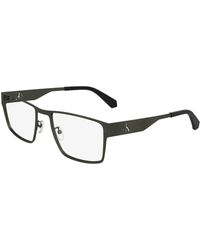 Calvin Klein - Ckj24208 001 Optical Frames Metal Squared Normal - Lyst