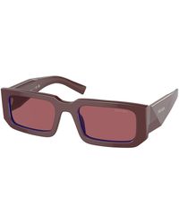 Prada - Pr 06Ys 16M08S Sunglasses Acetate Squared Normal - Lyst