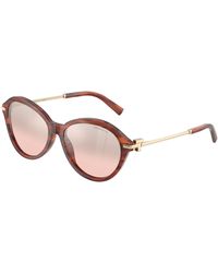 Tiffany & Co. - Tf4259 84407E Sunglasses Acetate Round Normal Nuanced - Lyst