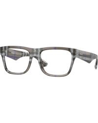 Burberry - Be2411 4147 Optical Frames Acetate Squared Normal - Lyst