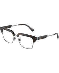 Dolce & Gabbana - Dg5103 502 Optical Frames Injected Transparent Squared Normal - Lyst