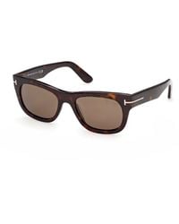 Tom Ford - Ft1334 Marshall-02 52H Sunglasses Acetate Squared Polarized - Lyst