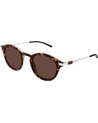 Gucci - Gg1890S 002 Sunglasses Acetate Round - Lyst
