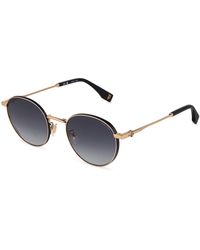 Police - Splu73 Force 10 302 Sunglasses Metal Smoke Pantos Anti-Glare Nuanced - Lyst