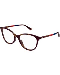Gucci - Gg1359O 006 Optical Frames Acetate Transparent Cat Eye - Lyst