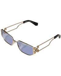 Off-White c/o Virgil Abloh - Ow1027 Allen 7645 Sunglasses Metal Squared Normal - Lyst