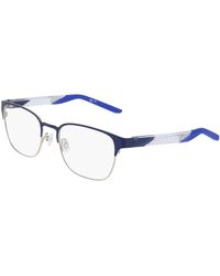 Nike - 8156 412 Optical Frames Metal Squared Normal - Lyst
