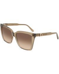 Ferragamo - Sf2085Se 232 Sunglasses Acetate Squared Normal - Lyst