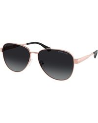 Michael Kors - Mk1160 Biarritz 1108T3 Sunglasses Metal Pilot Polarized - Lyst