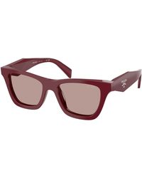 Prada - Pr C07S 24O20I Sunglasses Acetate Butterfly Normal - Lyst