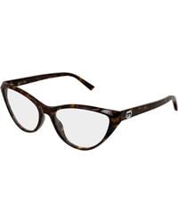 Gucci - Gg2205O 002 Optical Frames Acetate Transparent Cat Eye - Lyst