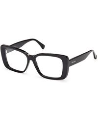 Max Mara - Mm5208 001 Optical Frames Acetate Butterfly Normal - Lyst