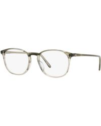 Oliver Peoples - Ov5397U Finley Vintage 1705 Optical Frames Acetate Transparent Squared Normal - Lyst