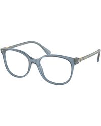 Swarovski - Sk2002 1035 Optical Frames Acetate Squared Normal - Lyst