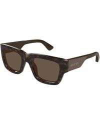 Gucci - Gg1668S 005 Sunglasses Acetate Squared - Lyst