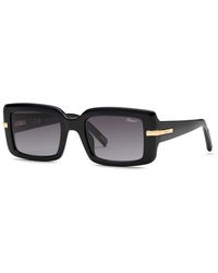 Chopard - Sch413M 0Blk Sunglasses Acetate Smoke Squared Anti-Glare Nuanced - Lyst