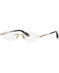 Roberto Cavalli - Vrc208M 300 Optical Frames Metal Squared - Lyst