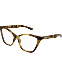 Balenciaga - Bb0405O 003 Optical Frames Acetate Transparent Butterfly - Lyst