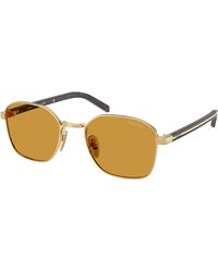 Prada - Pr C50S 5Ak50P Sunglasses Steel Squared Normal - Lyst