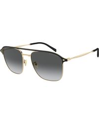 Giorgio Armani - Ar6154 3013T3 Sunglasses Steel Squared Polarized Shaded - Lyst