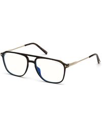 Tom Ford - Ft5665-B 001 Optical Frames Injected Squared Normal - Lyst