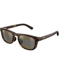 Maui Jim - Mj0342S 002 Sunglasses Bio-Injected Bronze Squared - Lyst