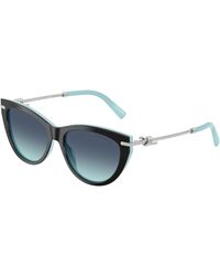 Tiffany & Co. - Tf4253 80559S Sunglasses Acetate Cat Eye Normal Nuanced - Lyst