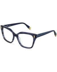 Furla - Vfua95 0Gbl Optical Frames Acetate Squared - Lyst