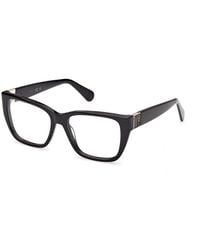 MAX&Co. - Mo5213 001 Optical Frames Acetate Squared Normal - Lyst